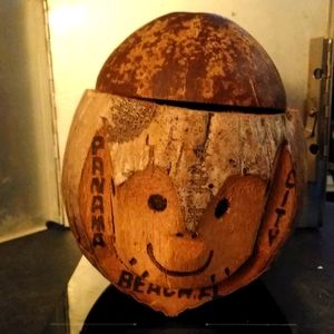 Cute! Panama City Beach, Florida Coconut Drink